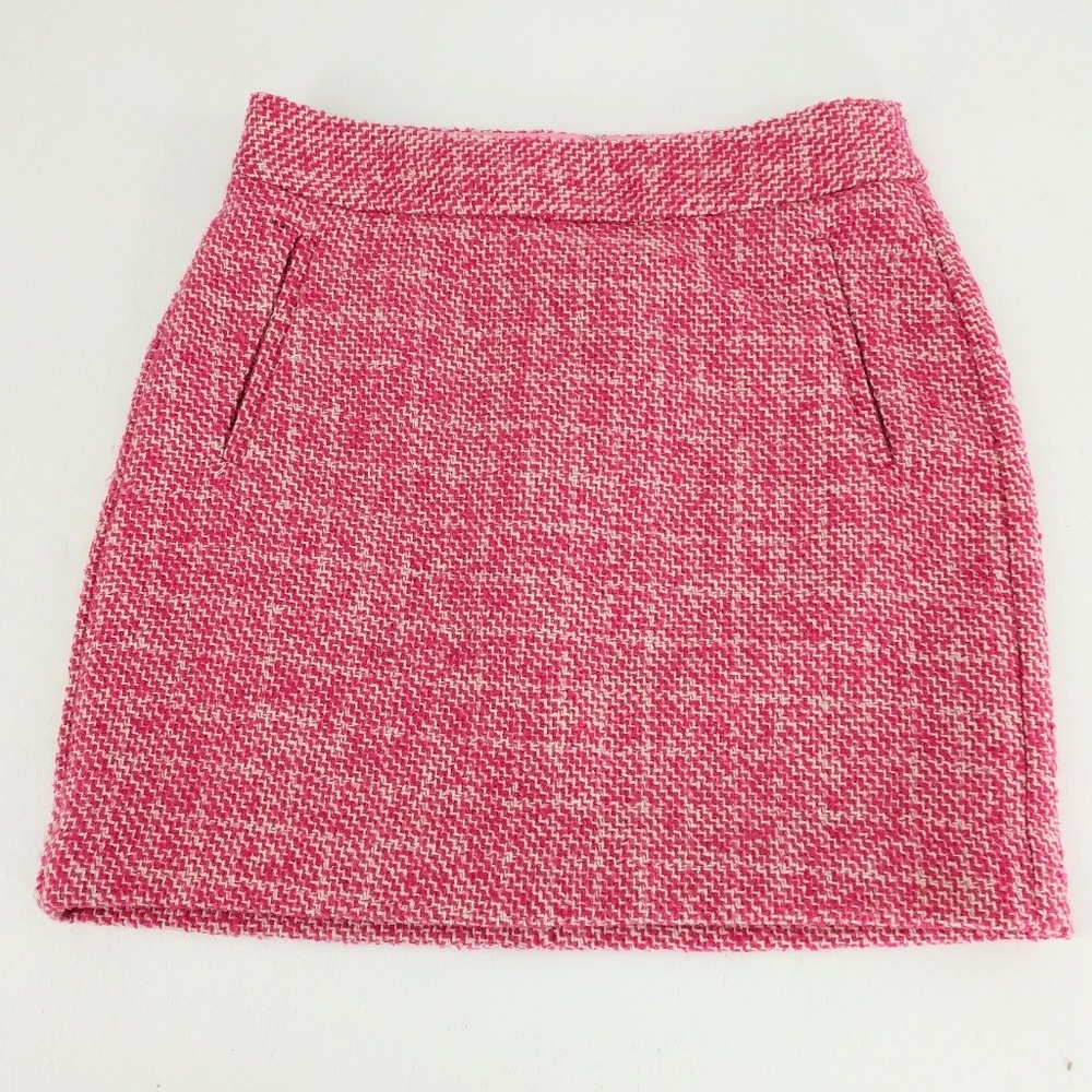 Pink and White 🍌 Republic | Wool Lined Skirt sz 6